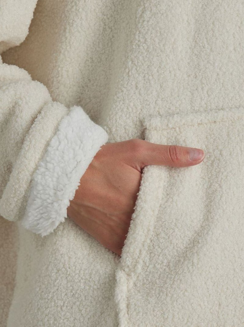 Plaid/poncho WIT - Kiabi