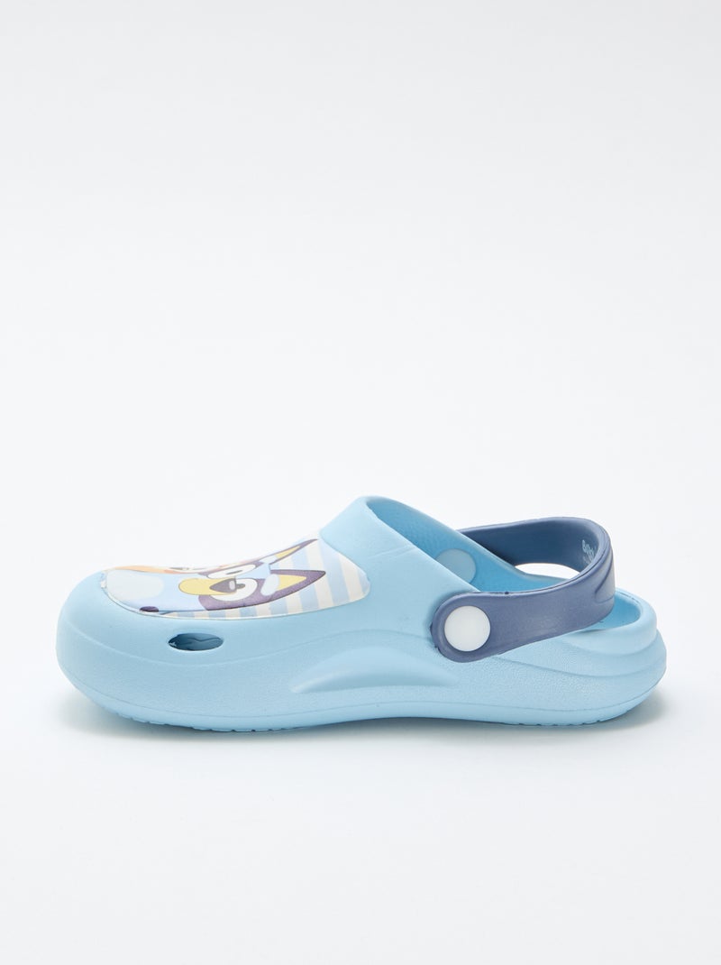 Plastic klompen 'Bluey' Blauw - Kiabi