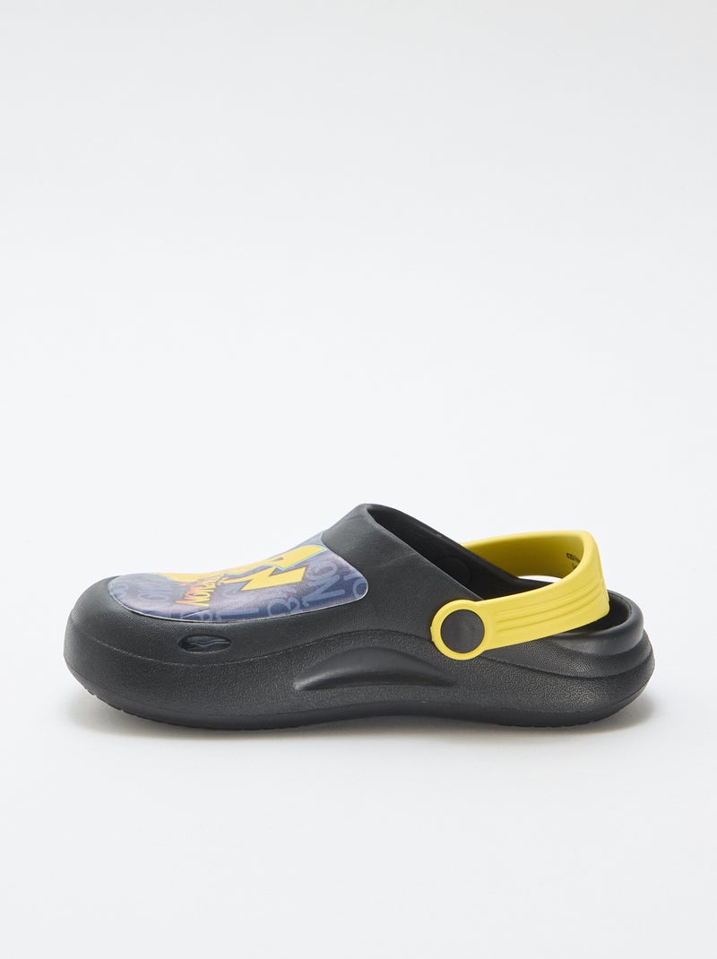 Plastic klompen 'Pikachu' Zwart - Kiabi