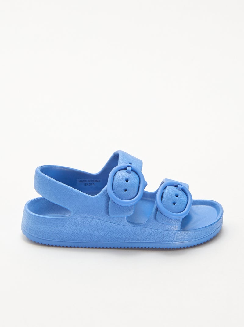 Plastic sandalen Blauw - Kiabi