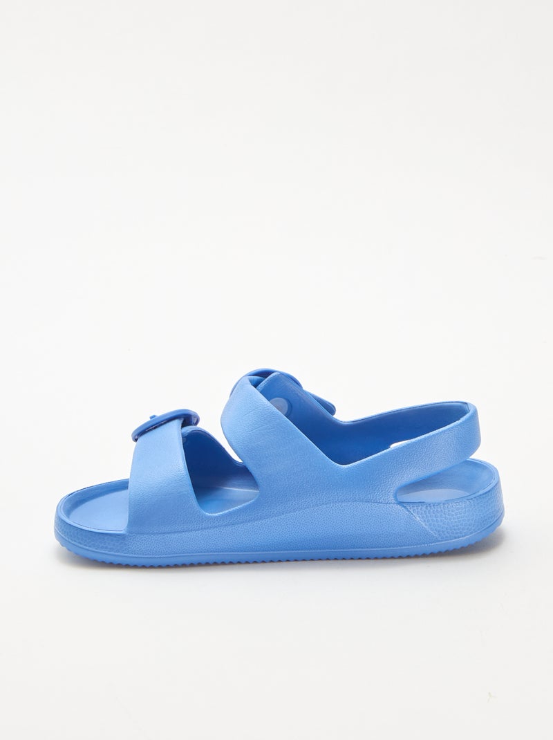 Plastic sandalen Blauw - Kiabi
