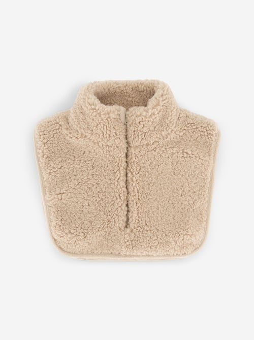 Plastron met bouclé-look - Kiabi