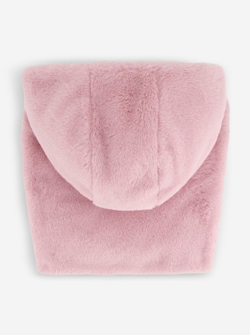 Plastron met capuchon Rose - Kiabi