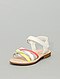     Platte meerkleurige sandalen afbeelding 2
