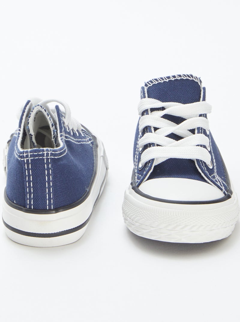Platte veterschoenen Blauw - Kiabi