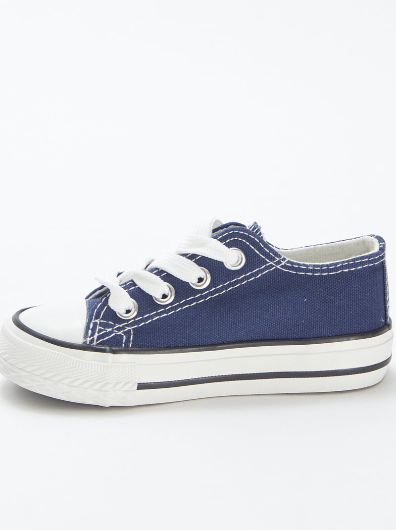 Platte veterschoenen Blauw - Kiabi