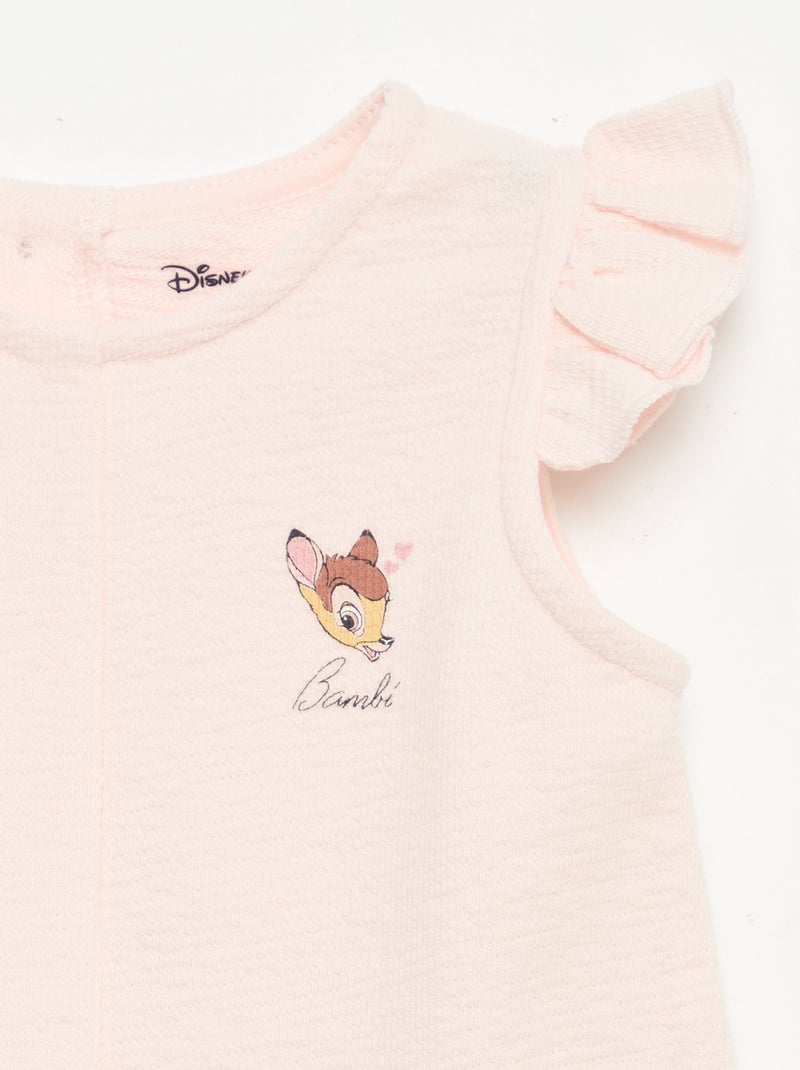 Playsuit van babyterry Rose - Kiabi