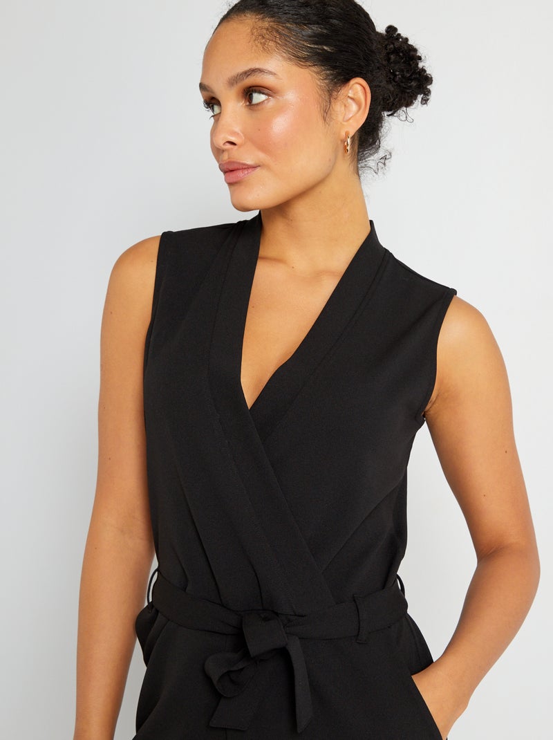 Playsuit zwart - Kiabi