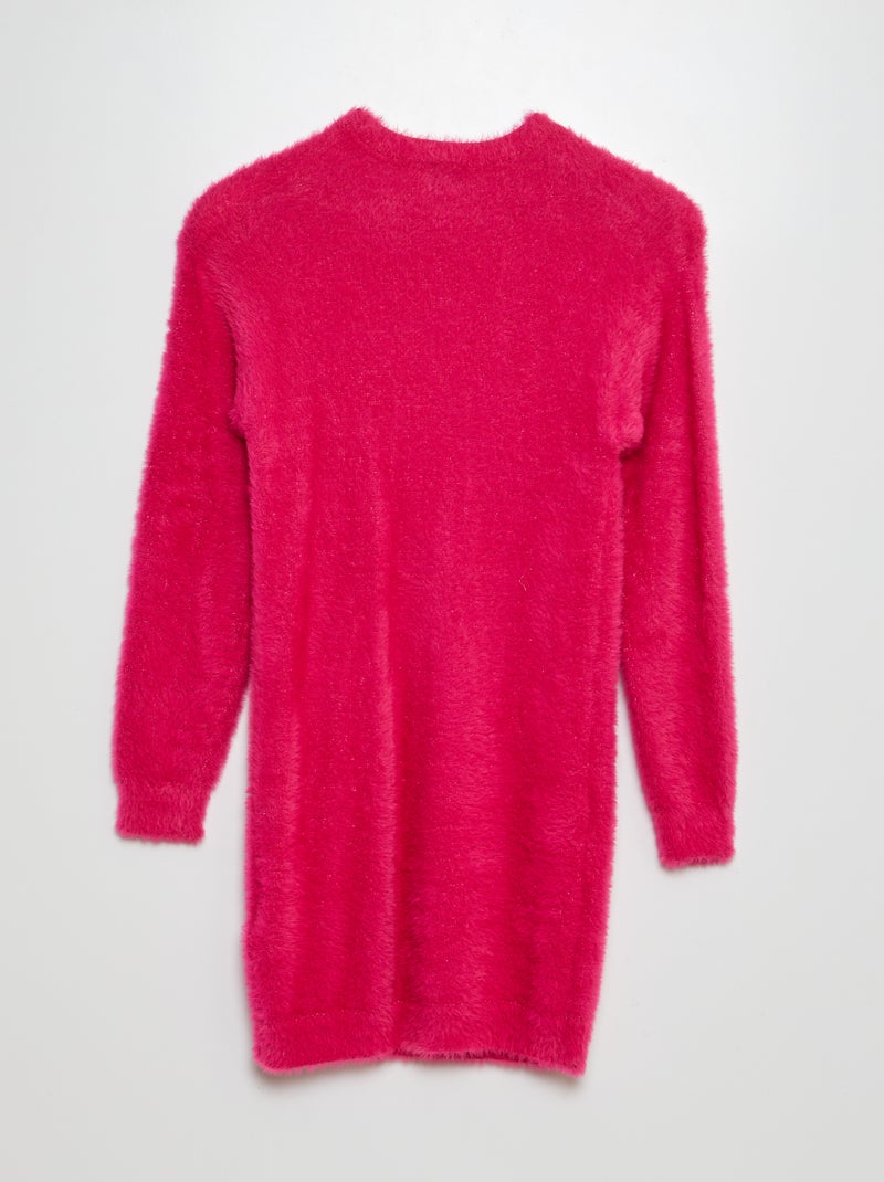 Pluizige, gebreide trui-jurk ROSE - Kiabi