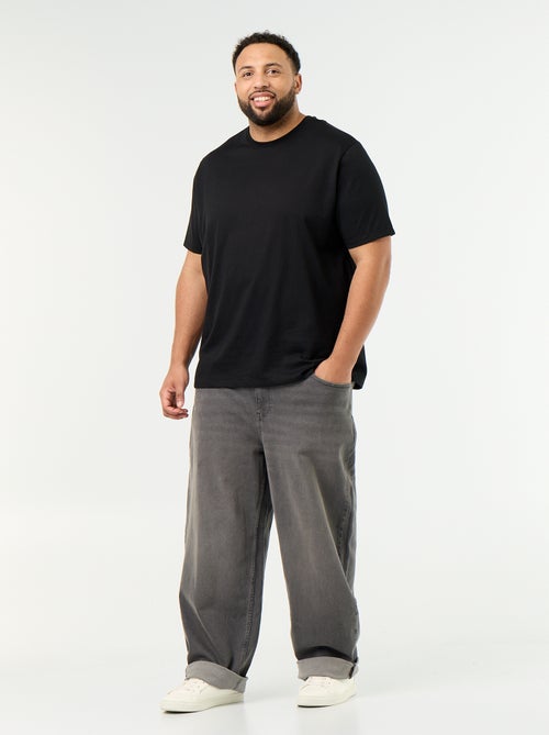 Plus size jeans met relaxed fit - Kiabi