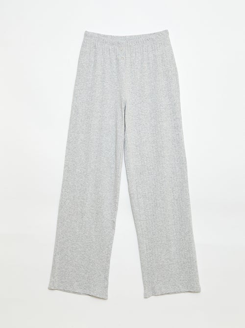 Pointelle tricot broek - Kiabi