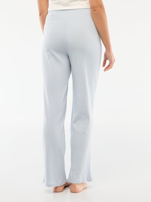 Pointelle tricot broek - Kiabi