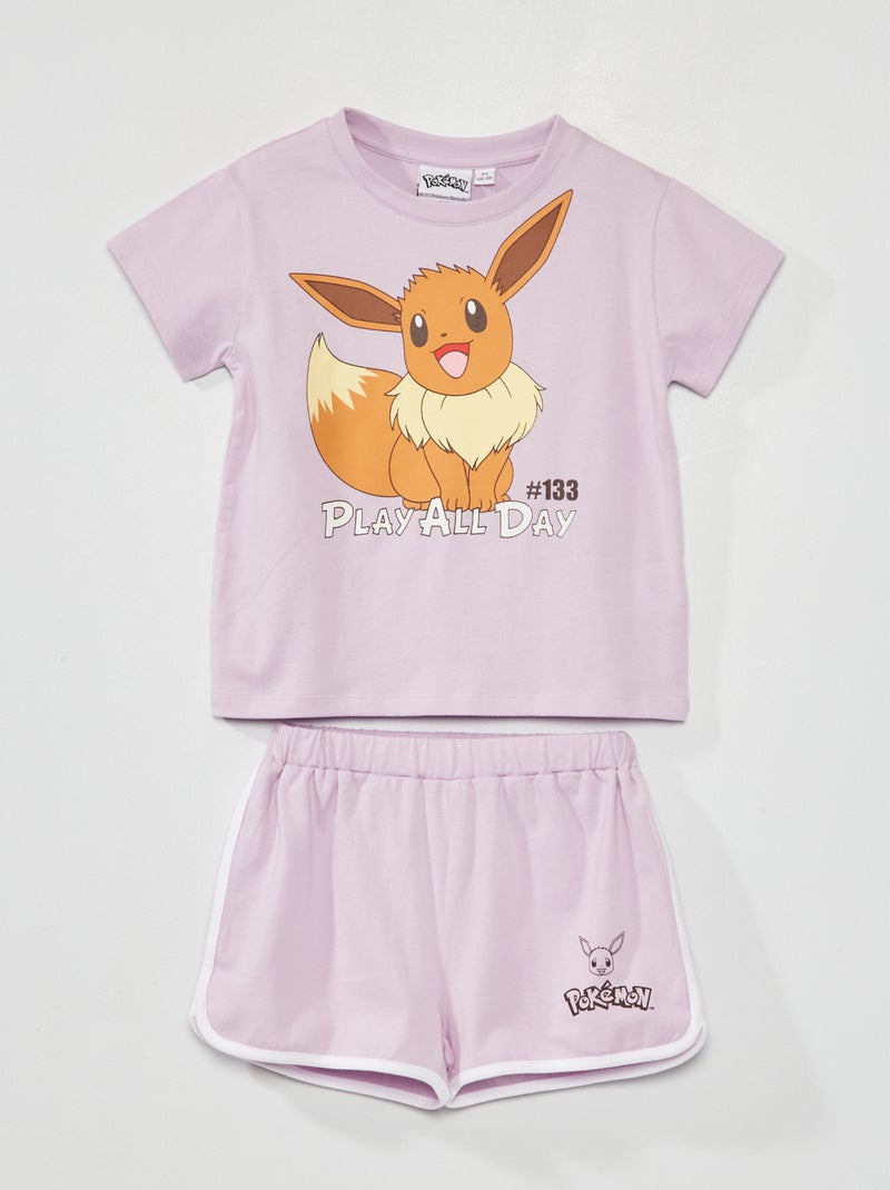 'Pokémon'-pyjama - 2-delig PAARS - Kiabi