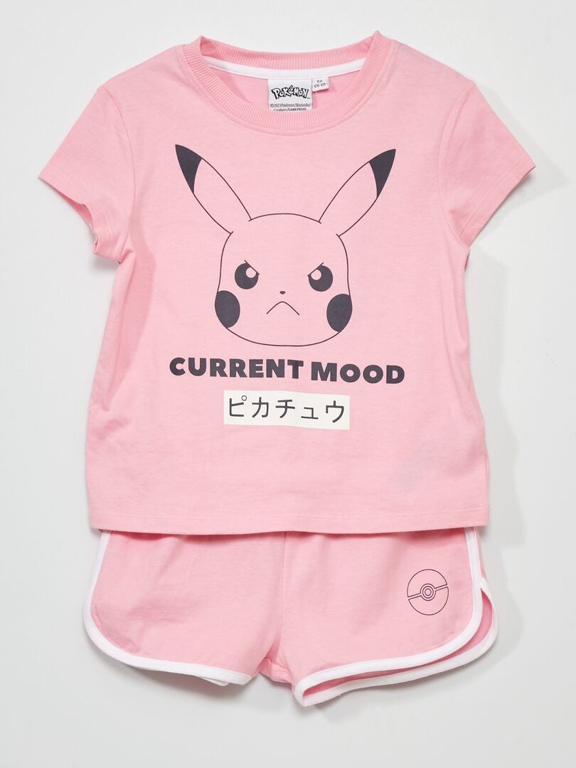 'Pokémon'-pyjama - 2-delig WIT - Kiabi
