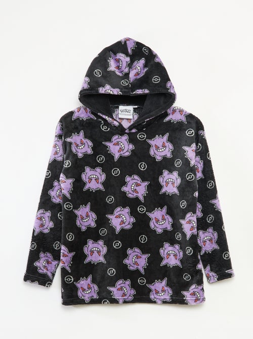 Pokémon-pyjama met capuchon van imitatieschapenvacht - Kiabi