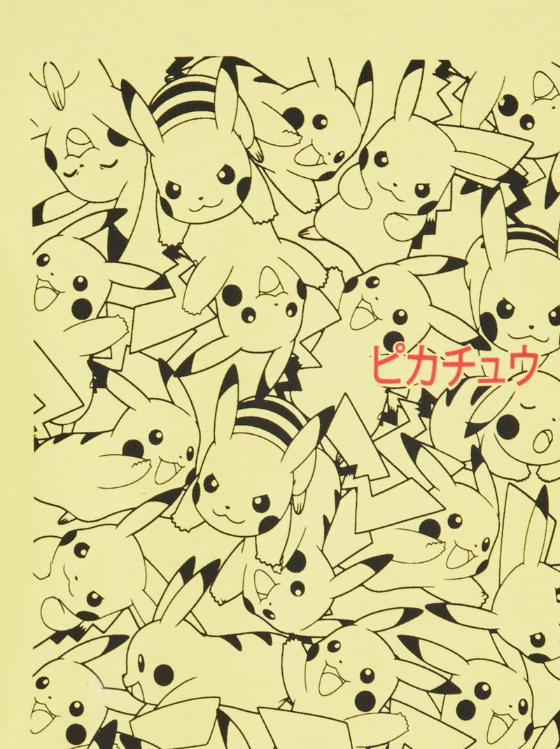 'Pokémon'-setje - T-shirt + short - 2-delig Geel - Kiabi