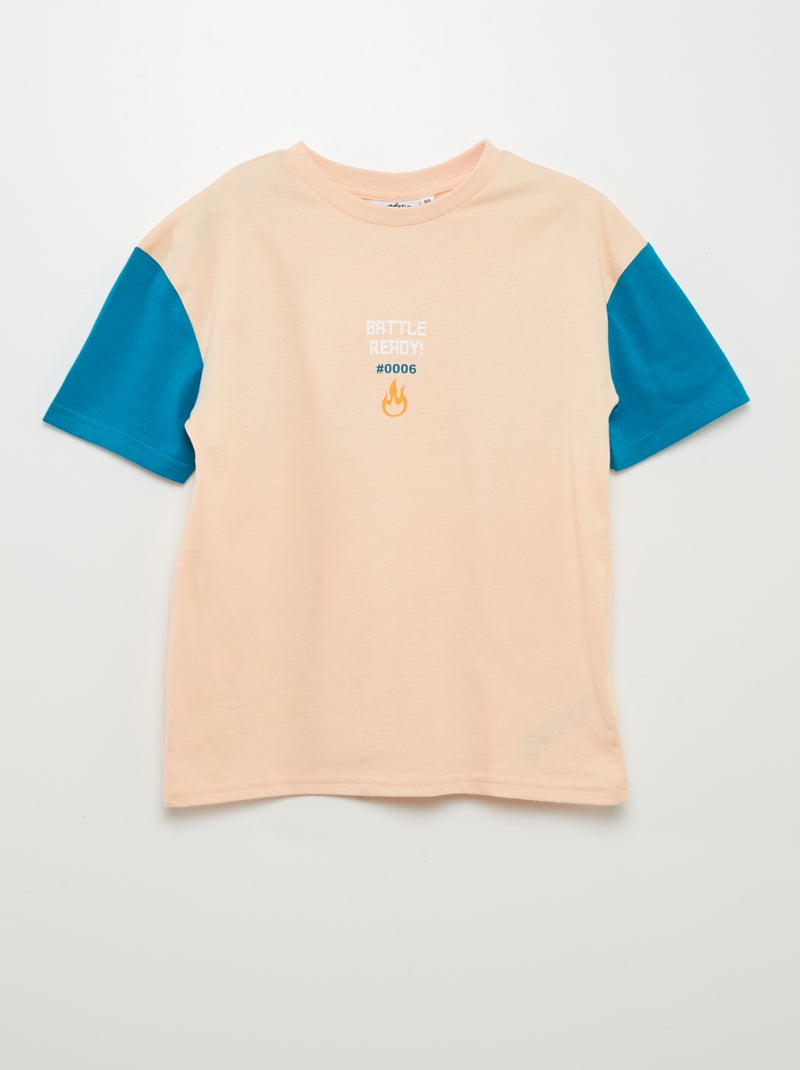 Pokémon-T-shirt ORANJE - Kiabi