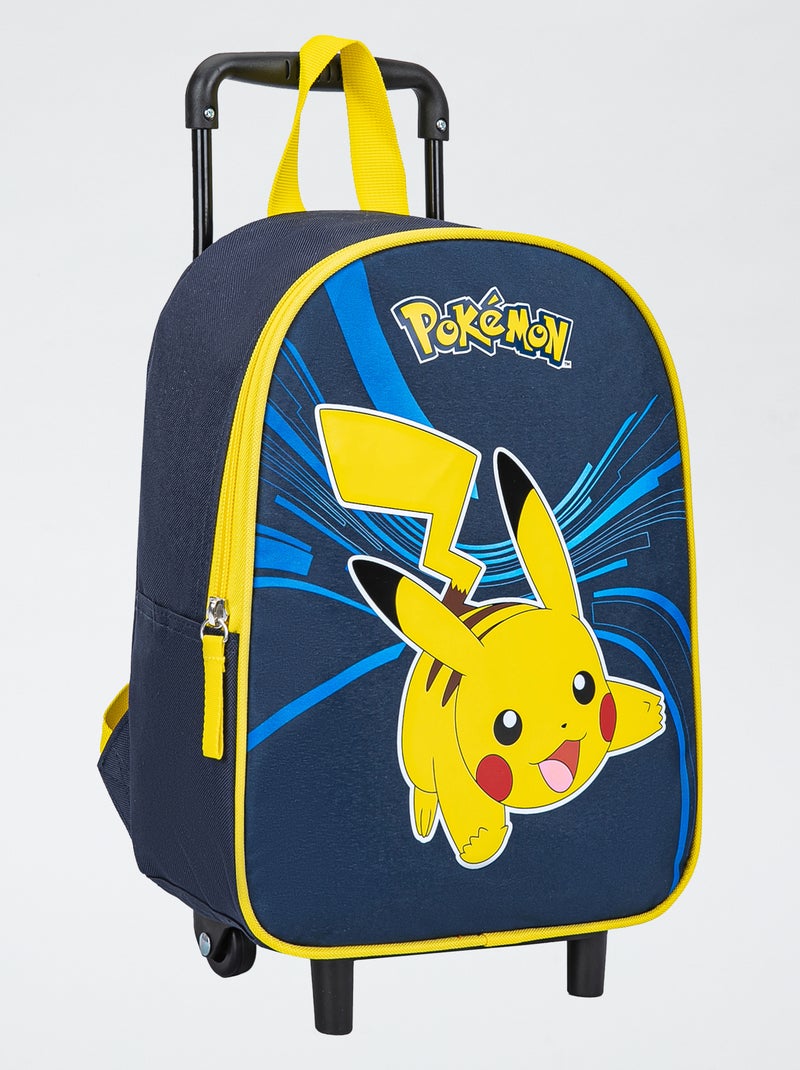 Pokémon-tas met wieltjes BLAUW - Kiabi
