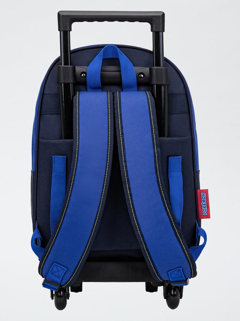 Pokémon-tas met wieltjes BLAUW - Kiabi