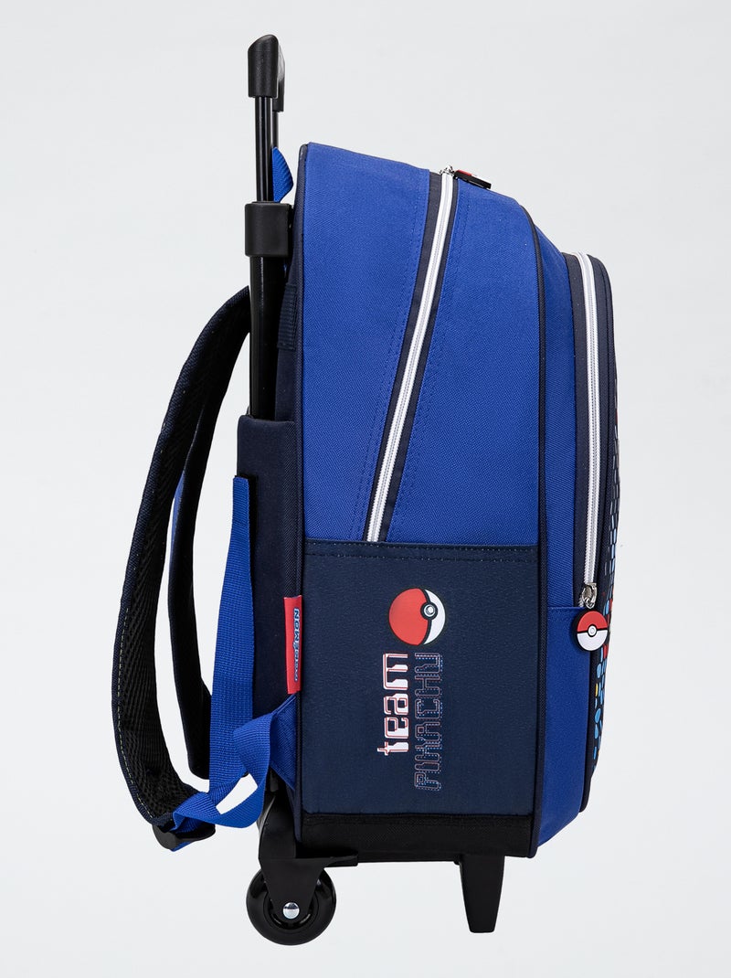 Pokémon-tas met wieltjes BLAUW - Kiabi