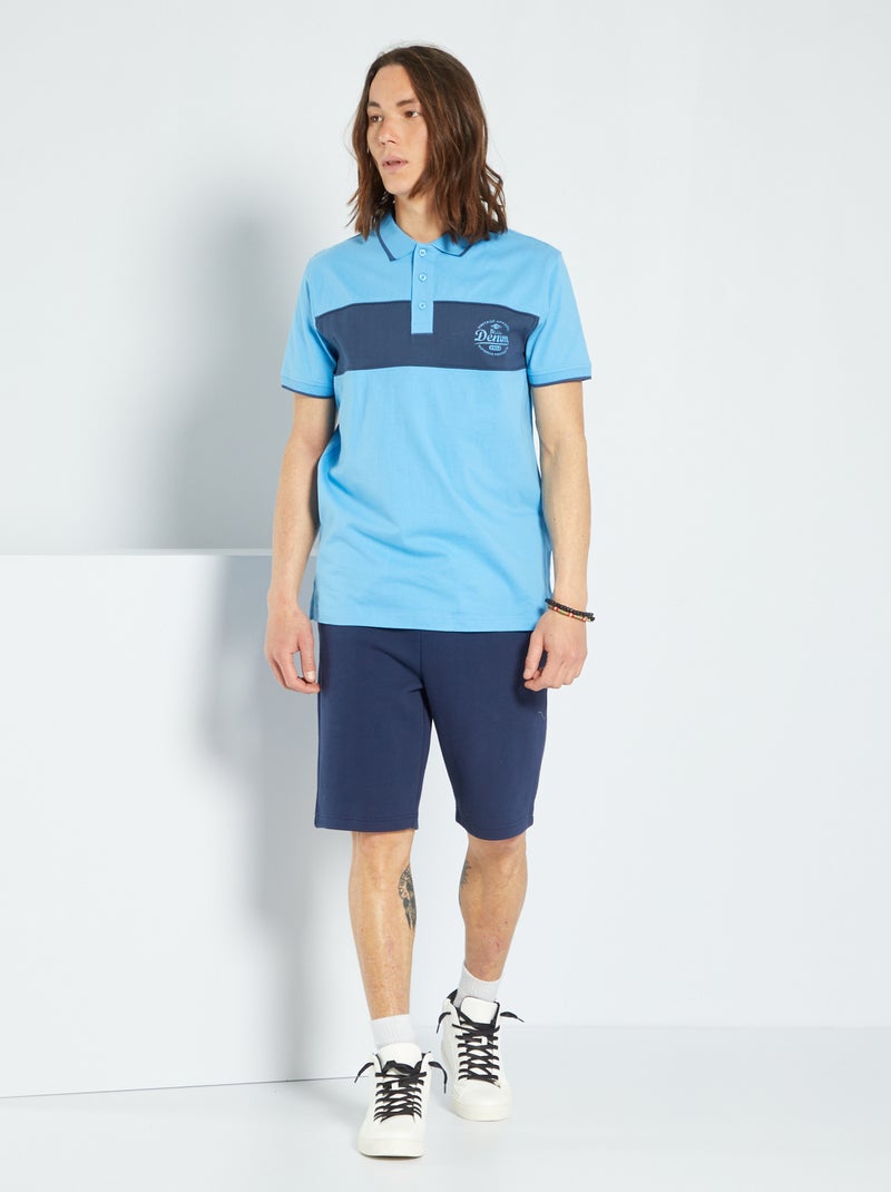 DID Man Polo - Blauw main image 1