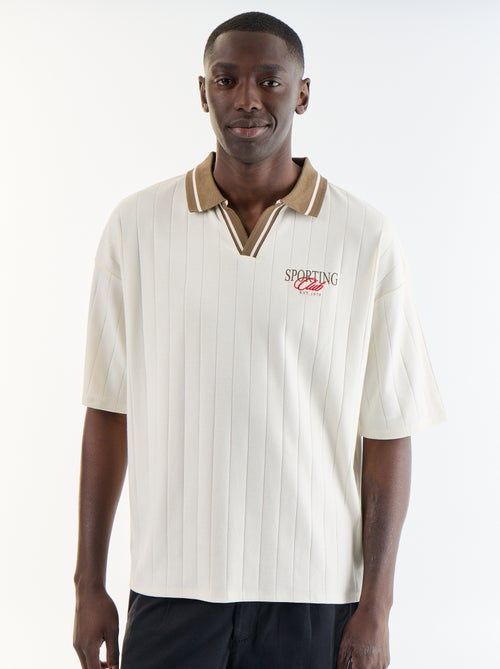 Polo Comfort fit-model met korte mouwen - Kiabi Polo Comfort fit-model met korte mouwen - Kiabi