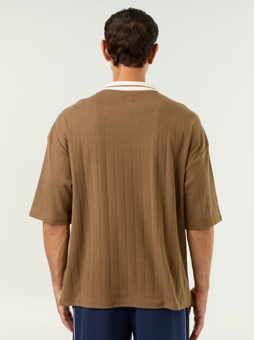 Polo Comfort fit-model met korte mouwen - Kiabi