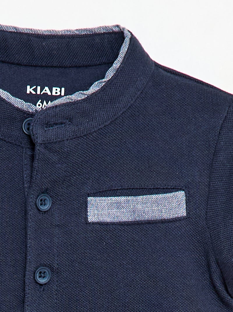Polo met korte mouwen Blauw - Kiabi