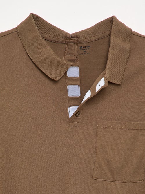 Polo met lange mouwen - makkelijk aan te trekken collectie - Kiabi Polo met lange mouwen - makkelijk aan te trekken collectie - Kiabi