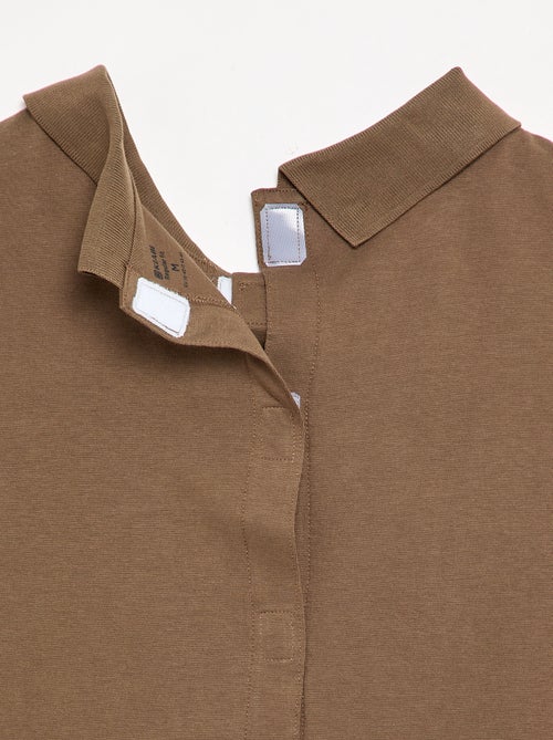 Polo met lange mouwen - makkelijk aan te trekken collectie - Kiabi Polo met lange mouwen - makkelijk aan te trekken collectie - Kiabi