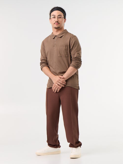 Polo met lange mouwen - makkelijk aan te trekken collectie - Kiabi Polo met lange mouwen - makkelijk aan te trekken collectie - Kiabi
