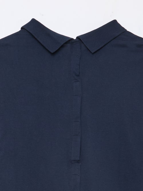 Polo met lange mouwen - So Easy - Kiabi