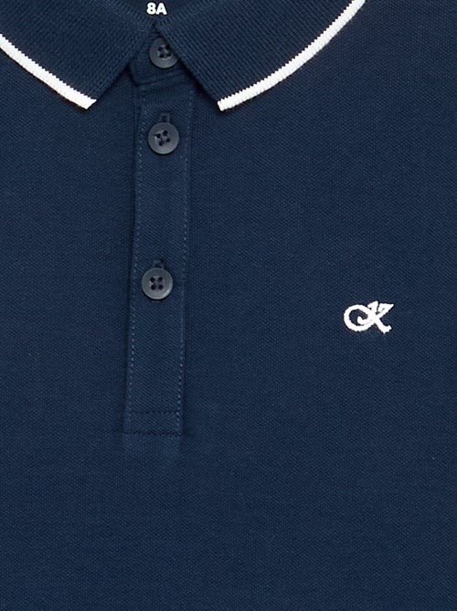 Polo met lange mouwen - Kiabi