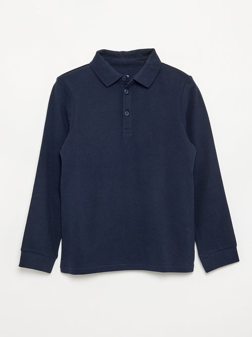 Polo met lange mouwen - Kiabi