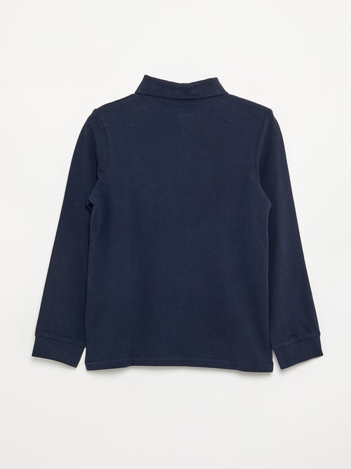 Polo met lange mouwen - Kiabi