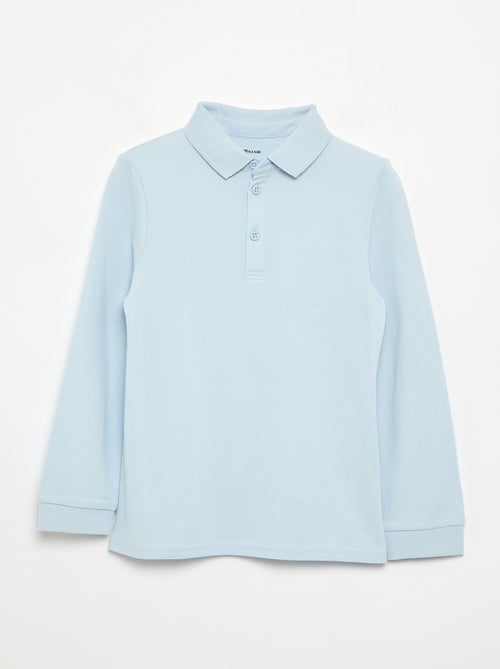 Polo met lange mouwen - Kiabi