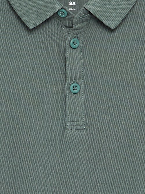 Polo met lange mouwen - Kiabi