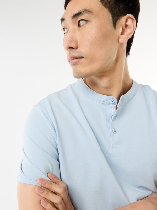 Polo met mao-kraag - Kiabi