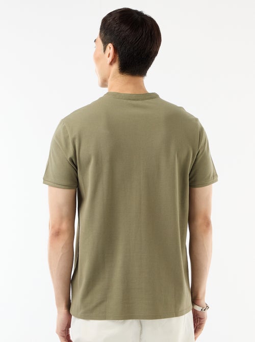 Polo met mao-kraag - Kiabi