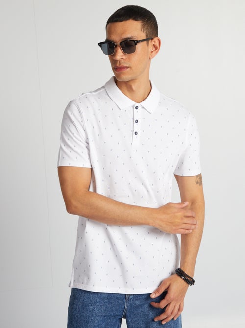 Polo met print - Kiabi