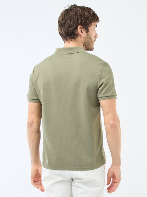 Polo met ritskraag - Kiabi Polo met ritskraag - Kiabi