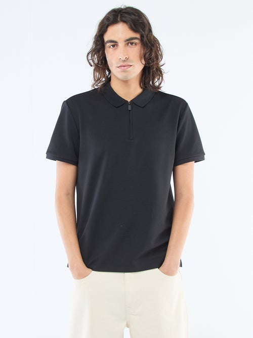 Polo met ritskraag - Kiabi Polo met ritskraag - Kiabi