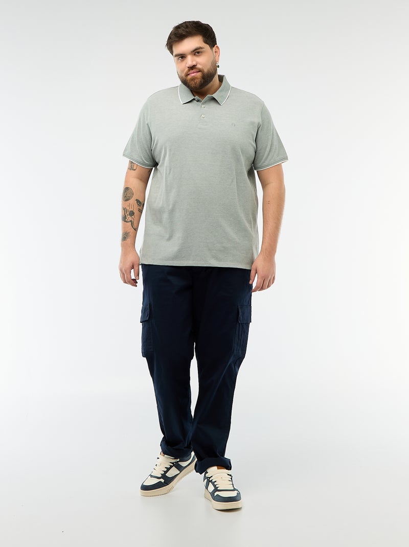 Polo regular fit Groen - Kiabi
