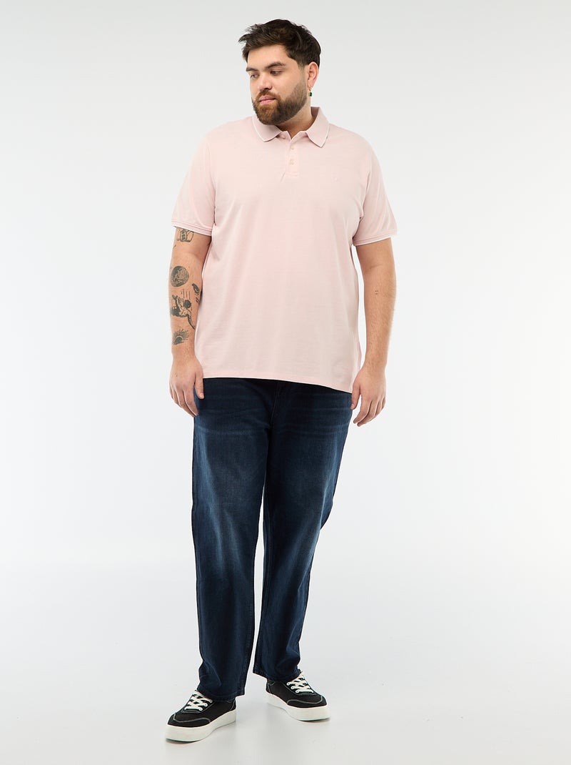 Polo regular fit Rose - Kiabi