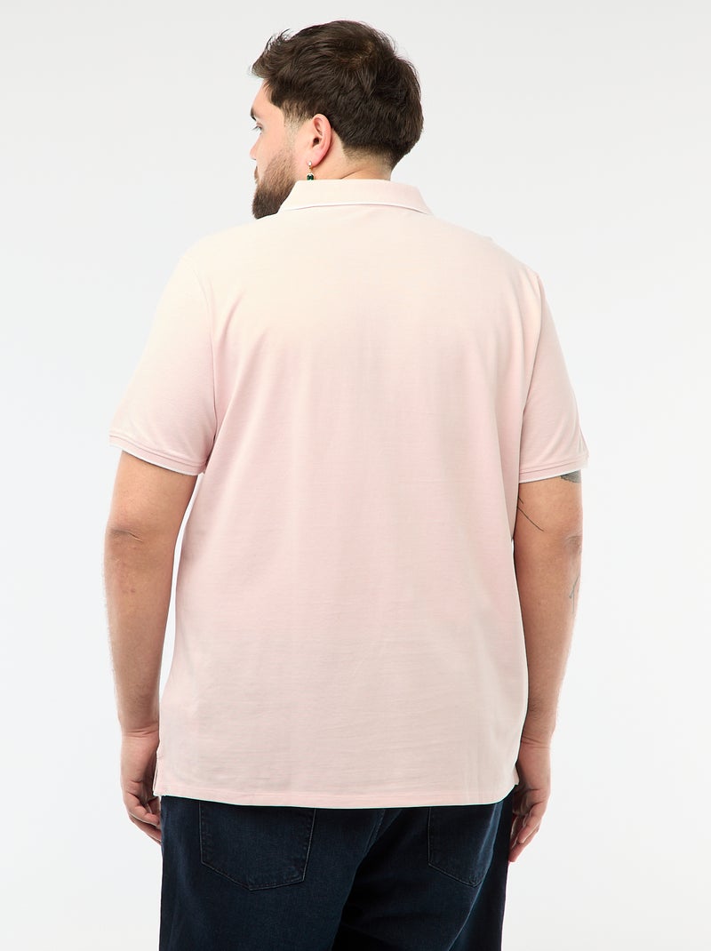 Polo regular fit Rose - Kiabi
