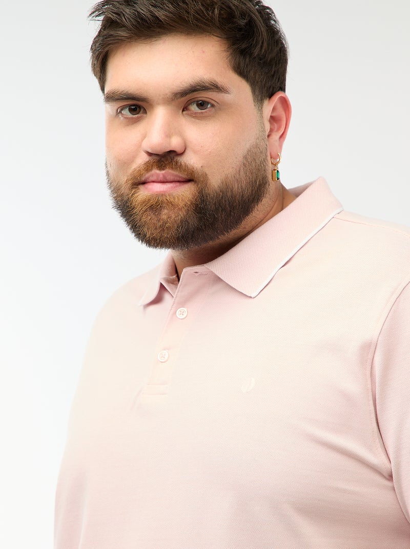 Polo regular fit Rose - Kiabi