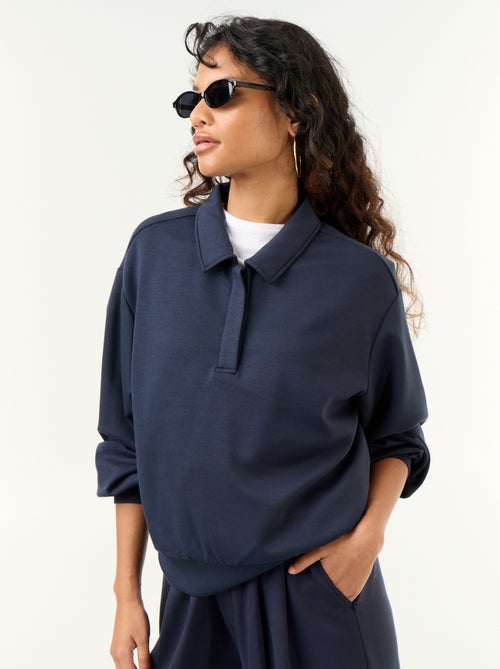 Polo sweater met knopen - Kiabi