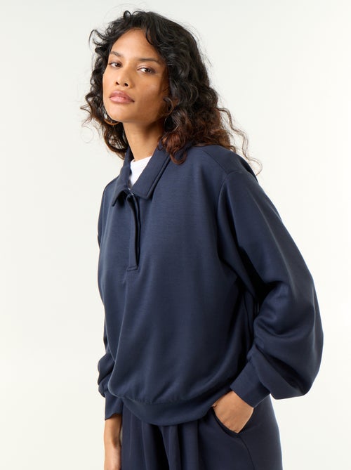 Polo sweater met knopen - Kiabi