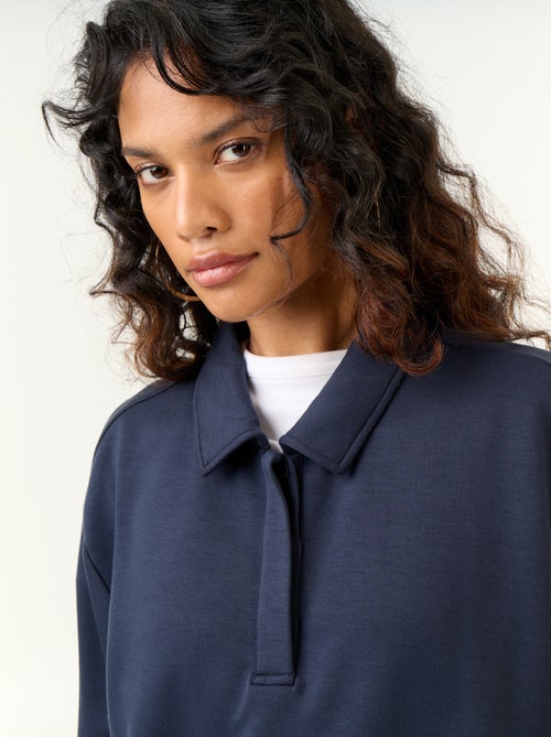 Polo sweater met knopen - Kiabi