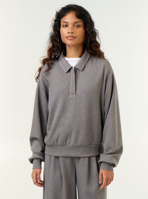 Polo sweater met knopen - Kiabi